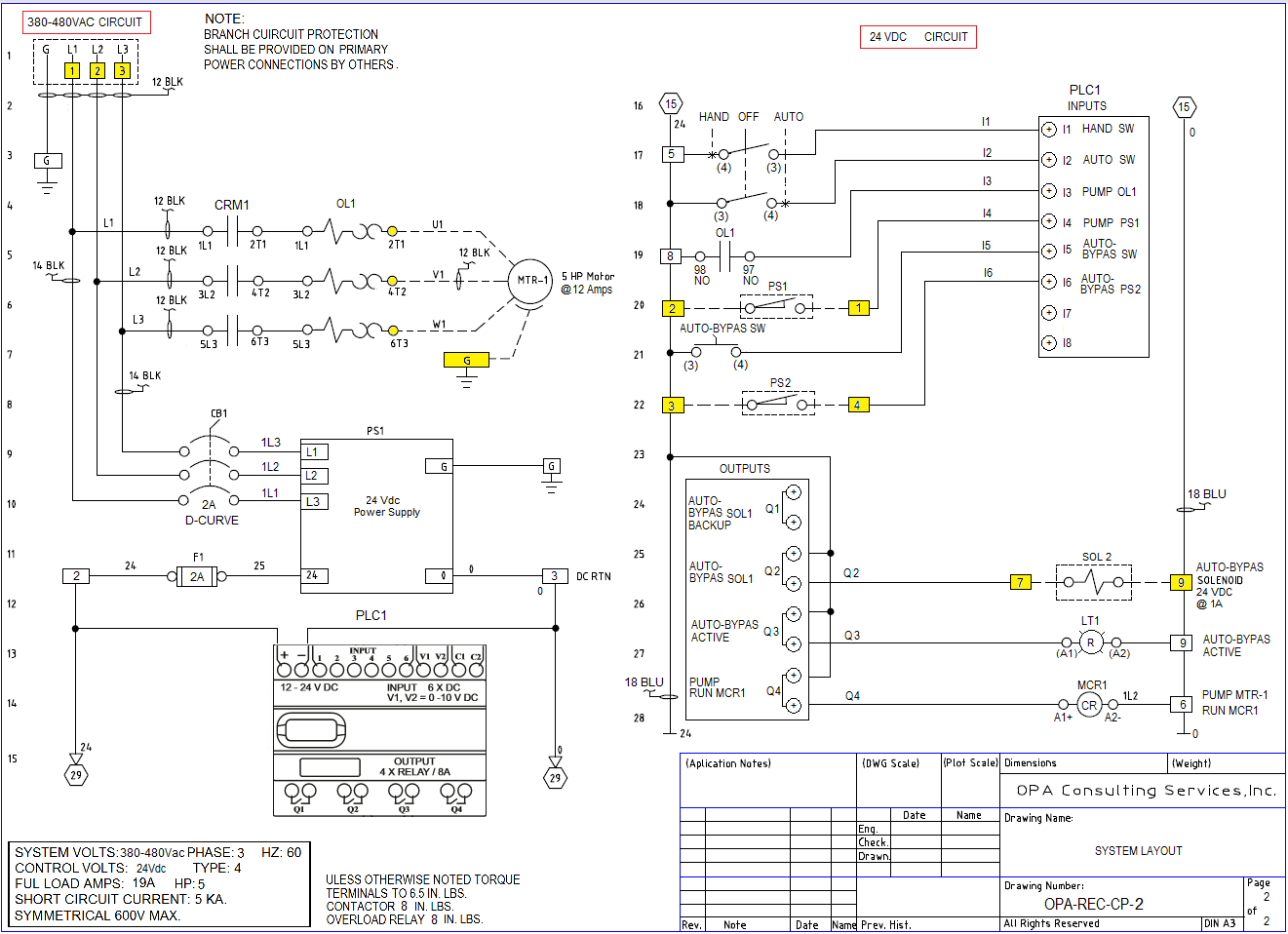 Constant Pressure Pump Controller Drawing ... Free to Download